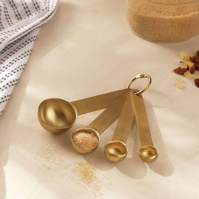 Argos Habitat Timeless Stainless Steel Measuring Spoons Set of 4- Buy online at McGrocer