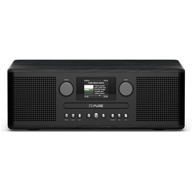 Pure Classic C-D6i internet radio in black (British brand)