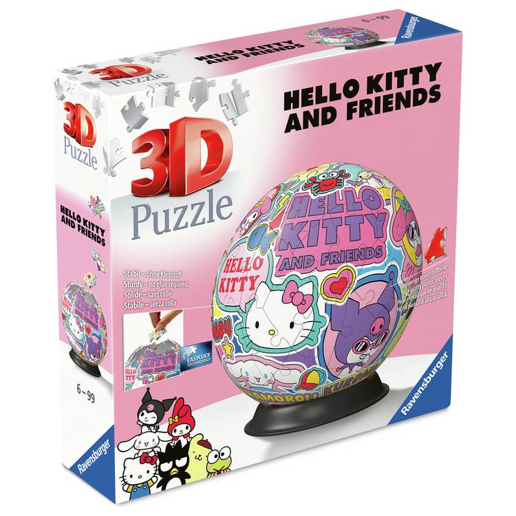 Ravensburger Hello Kitty 3D puzzle 72 pieces - British product