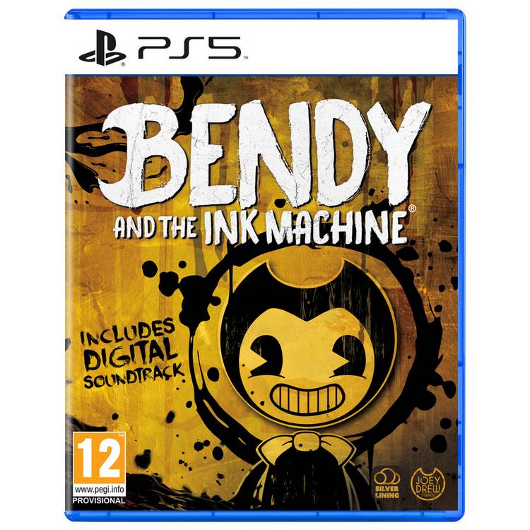 Bendy and the Ink Machine PS5 game disc, UK version