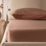 Argos Habitat Egyptian Cotton 400 TC Mocha Fitted Sheet - Single- Buy online at McGrocer