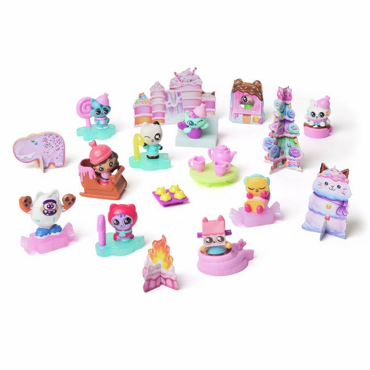 Gabby's Dollhouse Movie Advent Calendar with 24 surprises, UK version