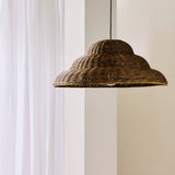 Argos Habitat Structured Rattan Natural Easy Fit Lampshade - 50cm- Buy online at McGrocer