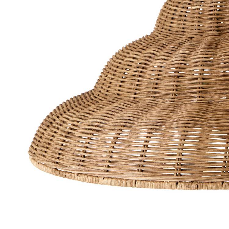 Habitat easy fit rattan lampshade 50cm - British product
