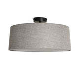 Argos Home flush ceiling light black and grey 46cm (British brand)