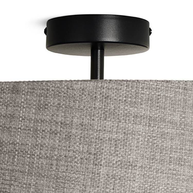 Argos Home flush ceiling light black and grey 46cm (British brand)