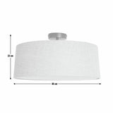 Argos Home flush ceiling light black and grey 46cm (British brand)