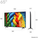 LG NanoCell 65 inch 4K UHD Smart TV, imported from the UK