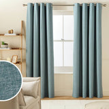 Argos Habitat Blackout Eyelet Curtains Ocean Blue 117x137cm- Buy online at McGrocer