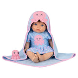 Tiny Treasures baby splash doll playset - British product