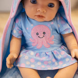 Tiny Treasures baby splash doll playset - British product