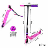 ZINC Detour stunt scooter pink (British brand)
