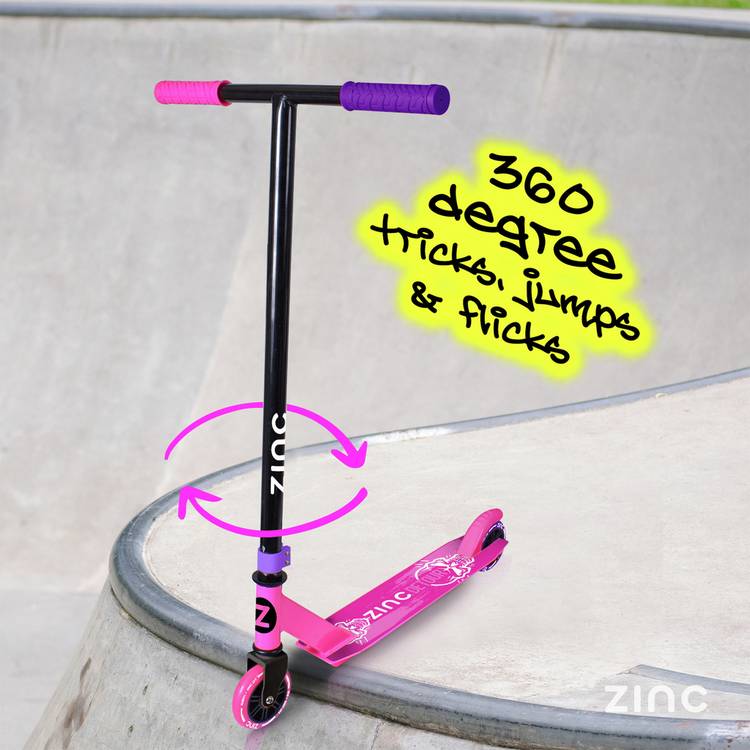 ZINC Detour stunt scooter pink (British brand)