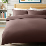 Habitat cotton rich chocolate bedding single (British brand)
