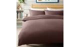 Habitat cotton rich chocolate bedding single (British brand)