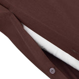 Habitat cotton rich chocolate bedding single (British brand)