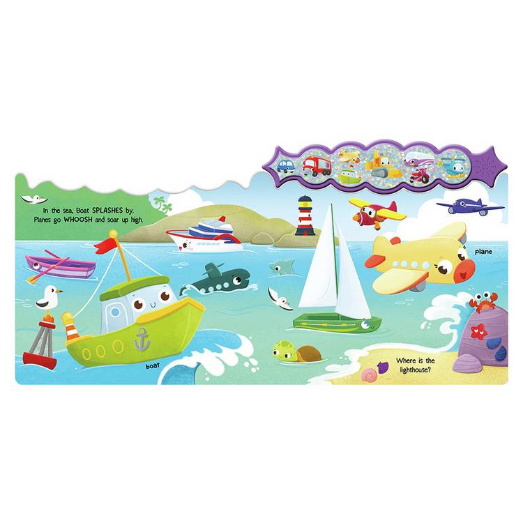 Igloo Books Things That Go sound book - British product
