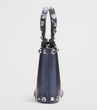 Valentino Garavani Rockstud tote bag leather with chain strap (British brand)