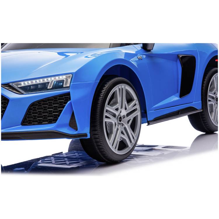 Audi R8 12V ride-on car blue (British brand)