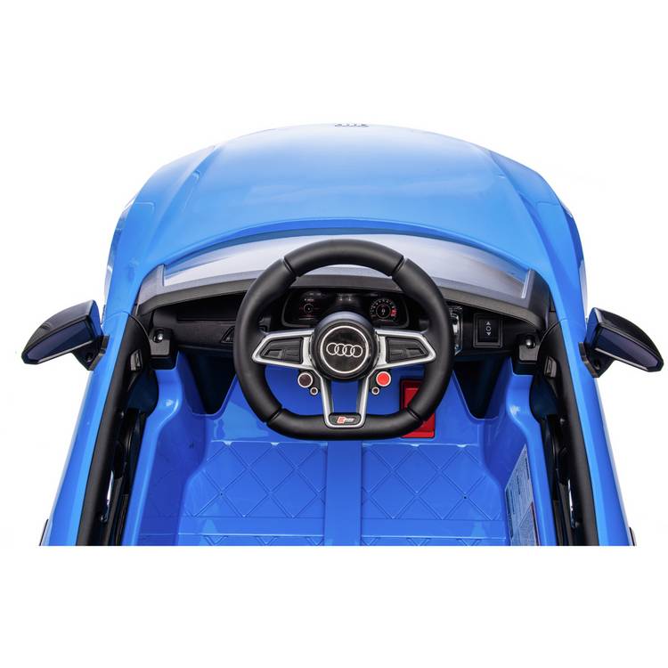 Audi R8 12V ride-on car blue (British brand)