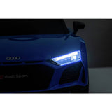 Audi R8 12V ride-on car blue (British brand)