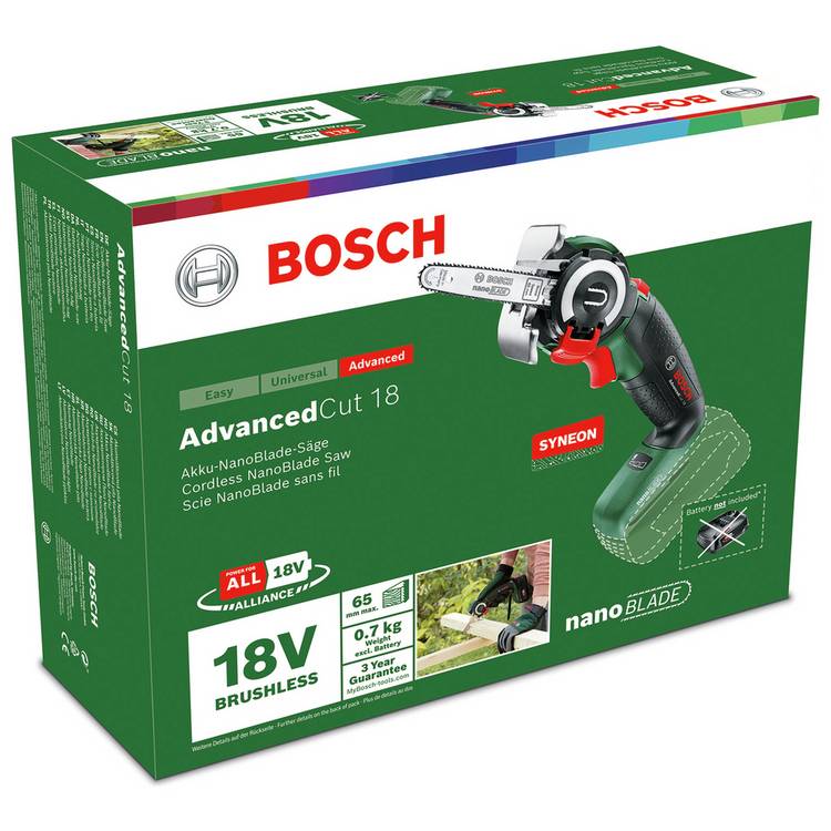 Bosch AdvancedCut 18 multifunction saw - British product