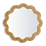 Habitat round wavy wall mirror 60x60cm, UK version