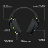 Logitech G435 wireless gaming headset (British brand)