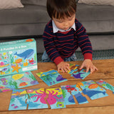 Galt Ocean In A Box dinosaur puzzle set, imported from the UK