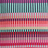 Margo Selby red cushion 43x43cm, imported from the UK