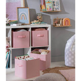 Argos Set of 4 Kids Storage Boxes - Pink- Buy online at McGrocer