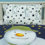 The Snowman brushed kids bedding set single (British brand)