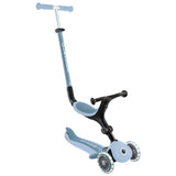 Globber Go Up Active Lights Eco scooter Steel Blue, imported from the UK