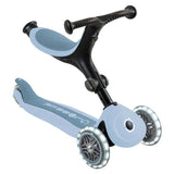 Globber Go Up Active Lights Eco scooter Steel Blue, imported from the UK