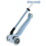 Globber Go Up Active Lights Eco scooter Steel Blue, imported from the UK