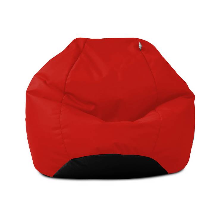 rucomfy kids outdoor bean bag in red - British product