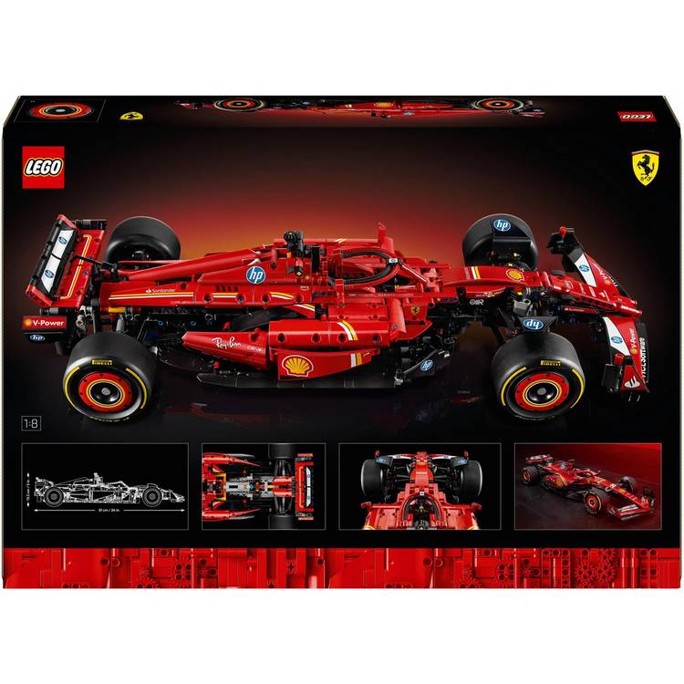 LEGO Technic Ferrari SF-24 F1 car model kit (British brand)