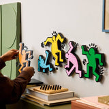 LEGO Art Keith Haring dancing figures 1773 pieces, imported from the UK