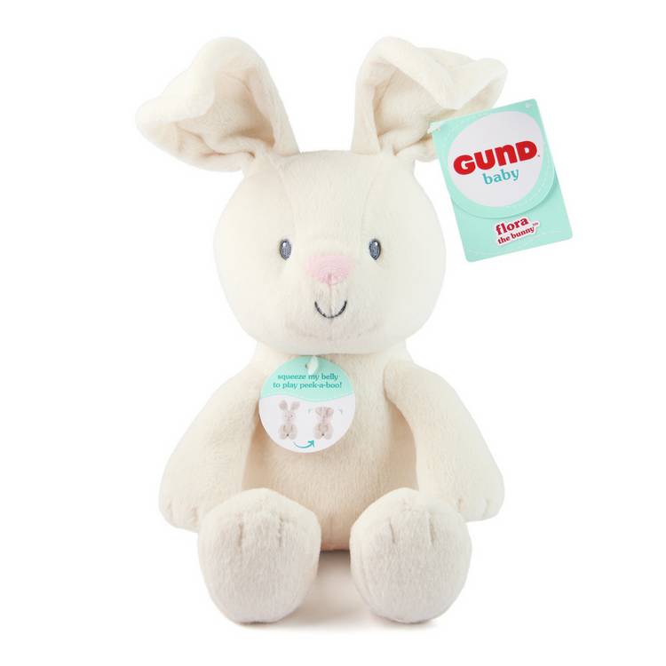 Gund Flora plush bunny 18cm, UK version
