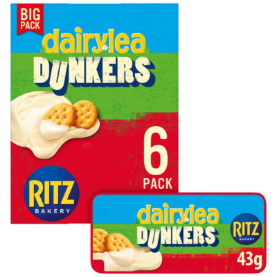 ASDA Dairylea Dunkers Ritz Crackers Cheese Snack 258g- Buy online at McGrocer