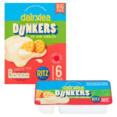 Dairylea Dunkers with Ritz Crackers cheese snack 258g - British product