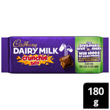 ASDA Cadbury Dairy Milk Crunchie Bits Chocolate Bar 180g- Buy online at McGrocer