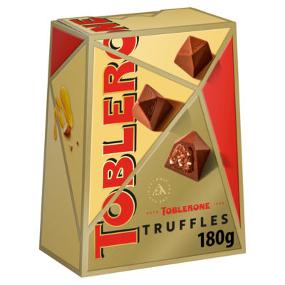 Toblerone milk chocolate truffles 180g (British brand)