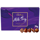 Coffret cadeau de pralines Cadbury Milk Tray 78 g