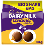Cadbury Dairy Milk Caramel Nibbles chocolate bites 186g - British product