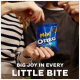 Oreo Mini Vanilla Sandwich Biscuits 114g, imported from the UK