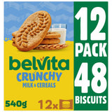 ASDA Belvita Milk & Cereals Breakfast Biscuits Snack Bar Multipack 540g- Buy online at McGrocer