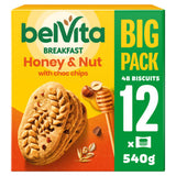 ASDA Belvita Breakfast Honey & Nut with Choc Chips 540g- Buy online at McGrocer