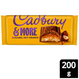 ASDA Cadbury &More Caramel Nut Crunch Milk Chocolate Bar 200g- Buy online at McGrocer
