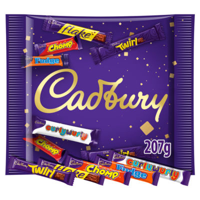 ASDA Cadbury Family Treatsize Variety Bag Assorted Chocolate Treats 207g- Buy online at McGrocer